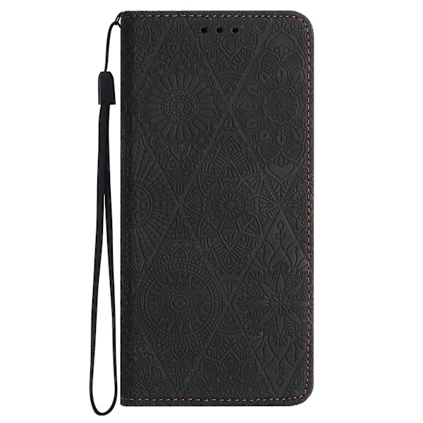 Etniskt präglat case för iPhone 15 Pro Black