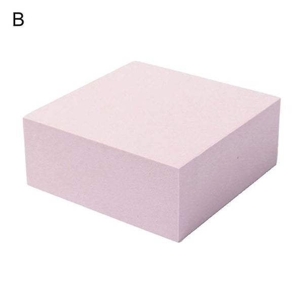 Fotografering Display Rekvisita Geometrisk Stereo Vackra Mluticolors Lätt att rengöra Fotografi Bord Kub För foton Light Pink B