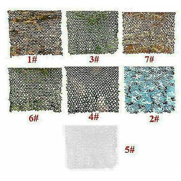 4m*6m Camo Net Jakt/skytte Camouflage Hide Army Camping Skogsnät Army Green 30m x 1.5m