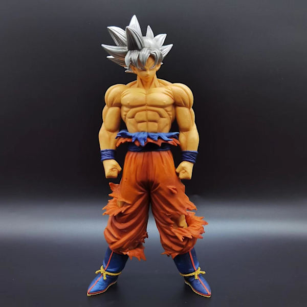 Anime Dragon Ball Figur Son Goku Figur Shf Super Vithårig Son Goku Pvc Action Figur Modell Docka Leksak Figur Present till barn Black 16cm
