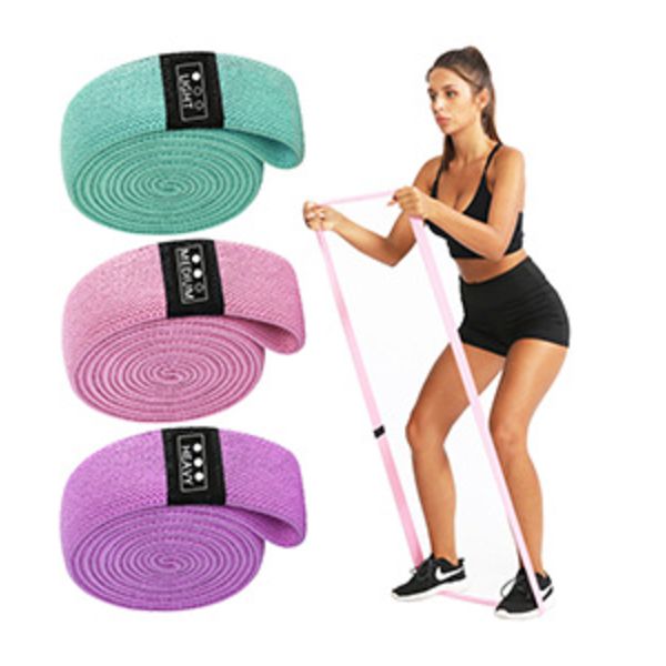 Elastiskt band marmor - vit + rosa + svart + mesh väska