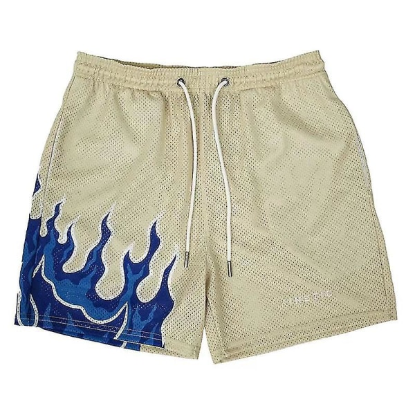 Nya Summe Basic Shorts för män Högkvalitativ modetrend Casual Shorts Basketträning Snabbtorkande Mesh Shorts för män som andas 6 M