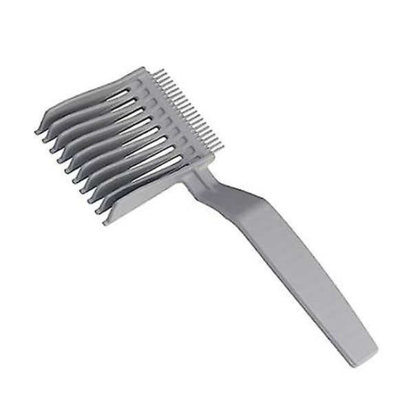 Barberfade kammar, böjd positioneringskam, hårklippskam, hårklippskam med gradientdesign null none