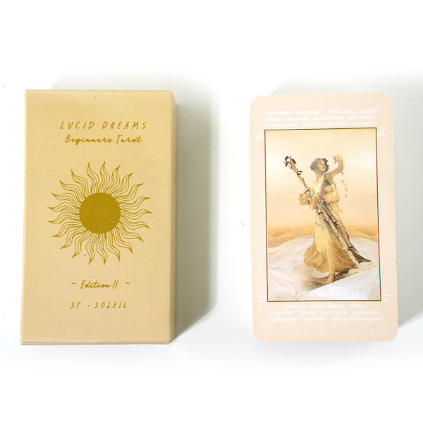 Lucid Dreams Nybörjare Oracle Tarot Card Spådomskort