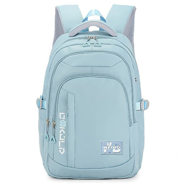 Barn Skolväskor För tonåring Flickor Barn Satchel Primär Vattentät Skolryggsäck Skolväska Mochila Infantil light blue
