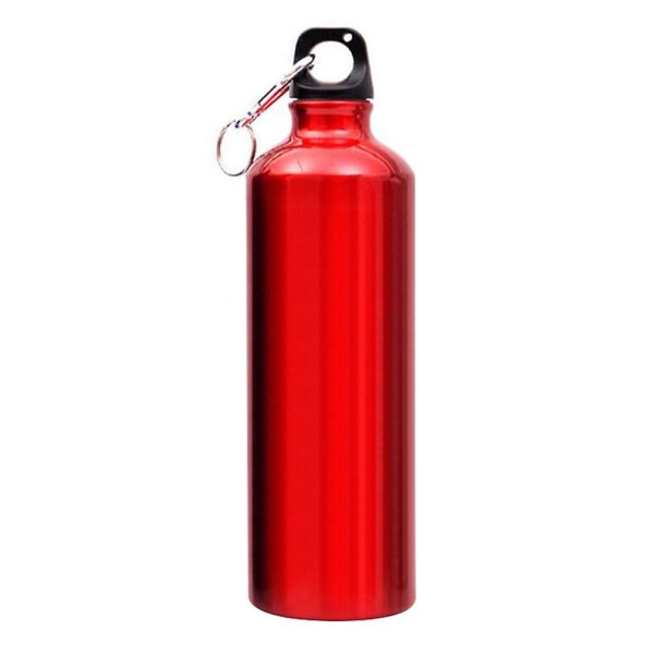 750 ml aluminiumlegering Utomhus Camping Cykel Träning Sport Vattenflaska Cup Red