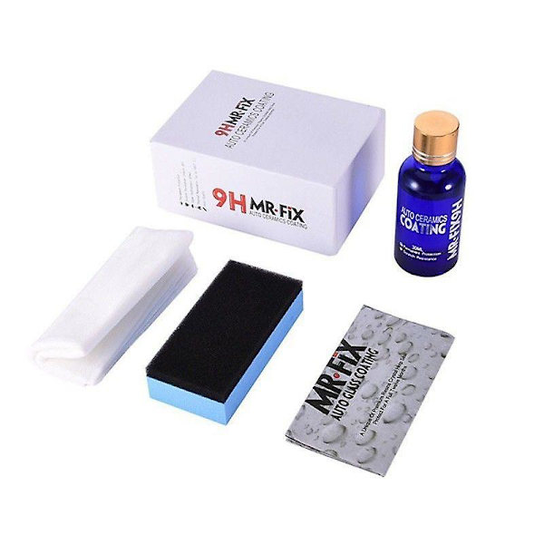 9h flytande keramisk beläggning 30ml anti-scratch Högglans Skyddsbeläggning för bil 2pcs none
