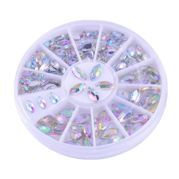 Strass Naglar Nagel Strass Nail art Strass Nail Art Dekoration Strass Nail art Tillbehör Strass null none