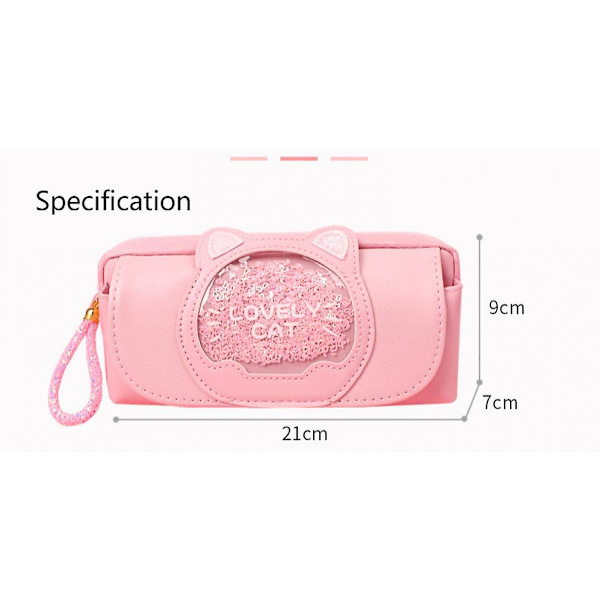 Case Brevpapper Koreansk Canvas Brevpapper Quicksand Söt brevpapperska Kreativ Case Kvinnlig Student null none