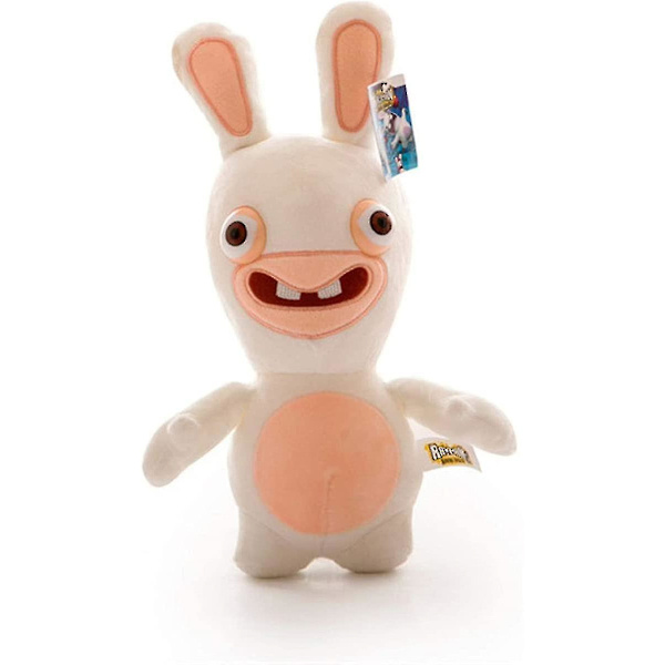 Hot Toys Rayman Raving Rabbids Rabbit Plysch - Animated Animal Rabbit Barnleksak Plyschdocka - Girl Present, 22 Cm null none