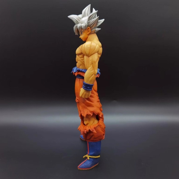 Anime Dragon Ball Figur Son Goku Figur Shf Super Vithårig Son Goku Pvc Action Figur Modell Docka Leksak Figur Present till barn Black 16cm