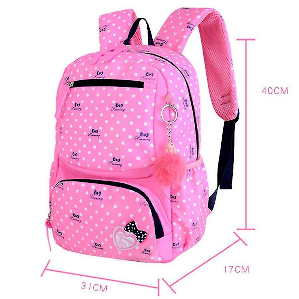 3st/ set Utskrift Skolväskor Ryggsäckar Skolväska Mode Barn Härlig ryggsäck För Barn Flickor Skolväska Student Mochila Sac sky blue 4 none