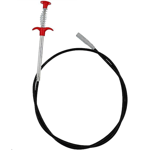 Flexibelt gripkloupptagningsverktyg med klor Böjbart slangupptagningshjälpverktyg för ströplockning, handfat, avlopp, toalett 3 meters