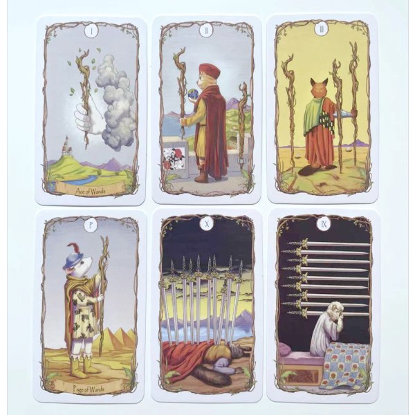 Animal Oracle Tarot Card Divination Cards