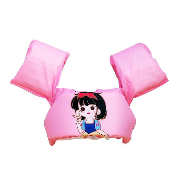 Baby Float Cartoon Arm Sleeve Flytväst Baddräkt Skum Säkerhet Simträning Flytande pool Float Simring Puddle Jumper Z pink Princess