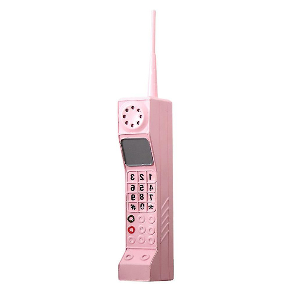 Klassisk Gammal Vintage Utomhus Retro Brick Dual Sim Mobil Mobiltelefon Modell Röd null none