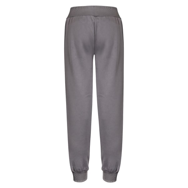 Unisex joggingdräkt med luva i vanlig svett för barn Steel Grey 7-8 Years