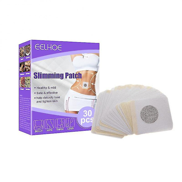 Eelhoe Slimming Body Shaping Patch stramar åt lata människors tunna magarmar Slimmande naveldekal