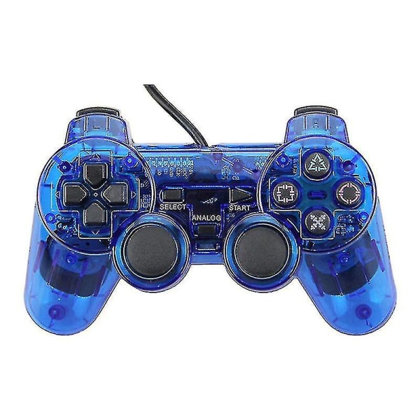 Kabelansluten Gamepad för Ps2 Double Vibration Game Controller Joypad null none