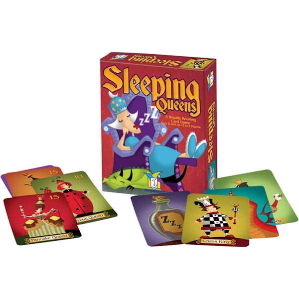 Gamewright, Sleeping Queens, kortspel, 8+, 2-5 spelare, 20 minuters speltid