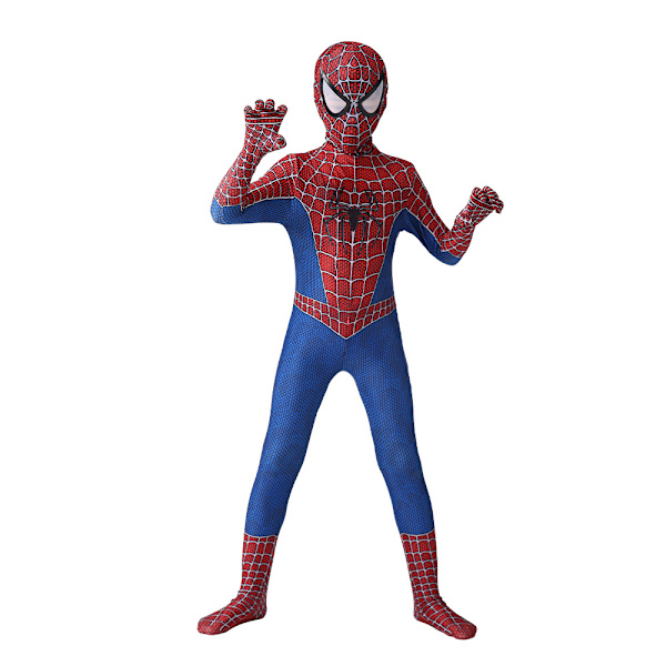 Halloween cos kostym barn jumpsuit huvudbonad kläder miles vuxen man gwine Spider tight man kläder Remy Tony mesh 160