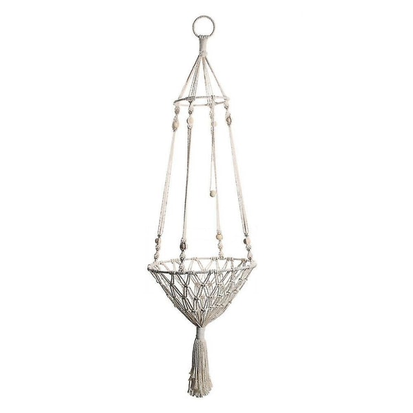 Macrame Cat Hängmatta Hängande Husdjurssäng Boho Gungbo Vävd kattkorg Hemdkor null none
