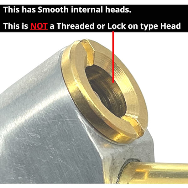 Jon MFB Extended Reach Dual Head Air Chuck 1/4 Inch FNPT. Professional Tire Air Chuck 200 PSI Pressure Semi Truck Accessories, Dually Tire C