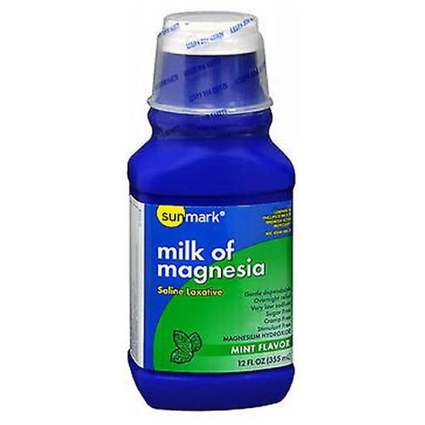 Sunmark Milk of Magnesia, mintsmak 12 oz (förpackning med 2) null none
