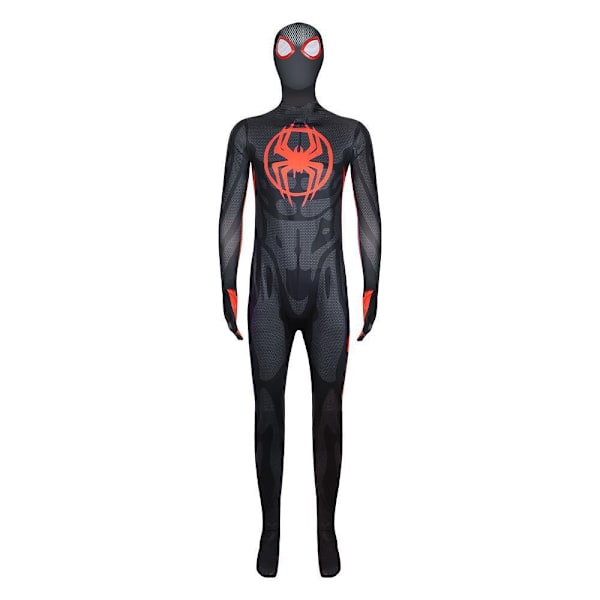 Halloween cos kostym barn jumpsuit huvudbonad kläder miles vuxen man gwine Spider tight man kläder Miles parallel 2 lens 170