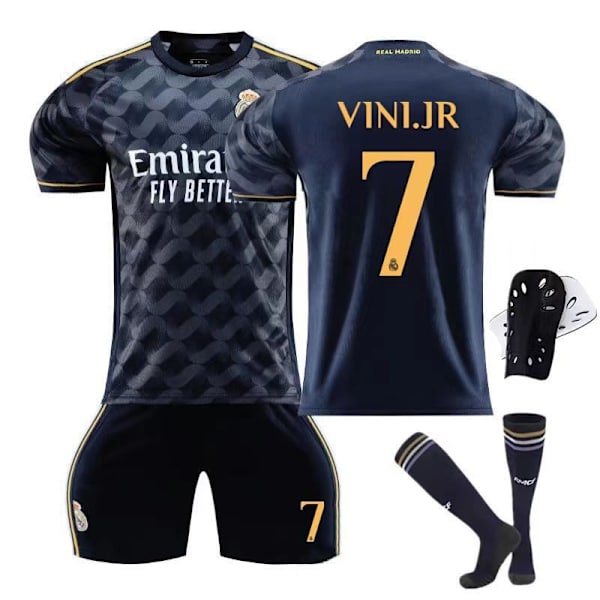 2324 Ny Real Madrid bortaställ 5 Bellingham fotbollströja för barn och vuxna as the picture #2XL