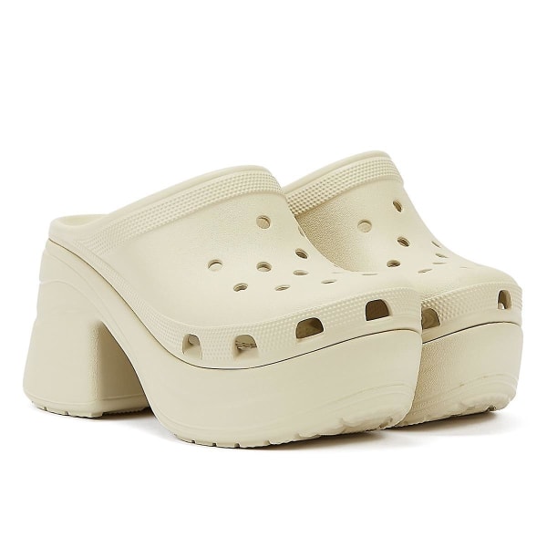 Crocs Siren Clog Vita sandaler för kvinnor White UK 4 / EUR 36-37 / US 6