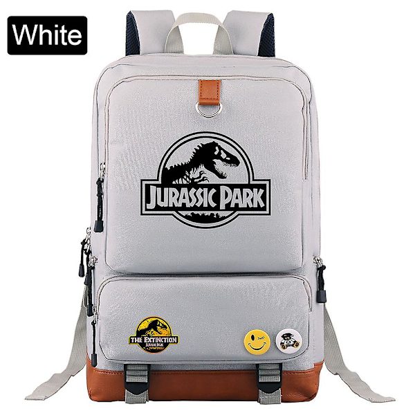 Modeäventyr Dinosaurie Jurassic Park World Pojke Tjejbok Skolväska Kvinnor Bagpack Tonåringar Skolväskor Studentryggsäck D33-26 44CMX29CMX14CM