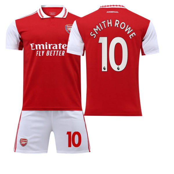 Arsenal Tröja 22 23 Fotbollströja NO.10 Smith Rowe 16（90-100cm)