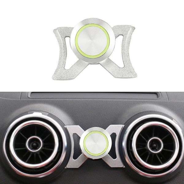 A3 S3 Magnet Car Air Vent Mount Silver