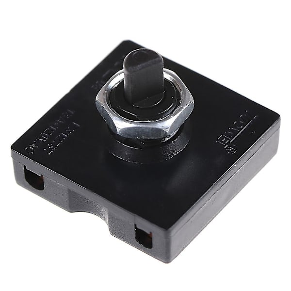 4-läges 3-växlad fläktväljare Rotary Switch regulator med ratt 13amp 120v-250v Shytmv null none