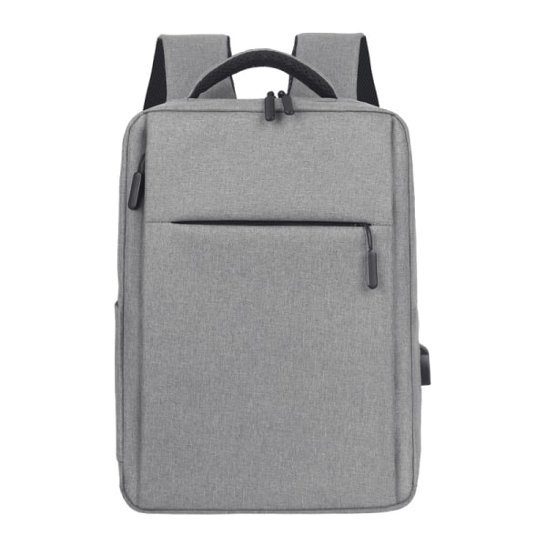 15,6 tums laptop väska business ryggsäck Ljusgrå