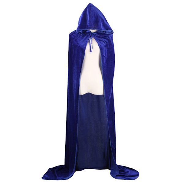 Cosplay-dräkt Halloween Dödsmantel Trollkarl Häxa Prins Prinsessa Guld Sammet Mantel Cape Spot Green 130