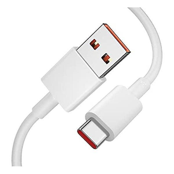 Officiell Xiaomi Mi Turbo 6A USB Typ C till USB Typ A datakabel - Vit L26250007 White