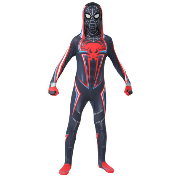 Halloween Spider Man Barns Cosplay Kläder Hooded spindel 150 yards
