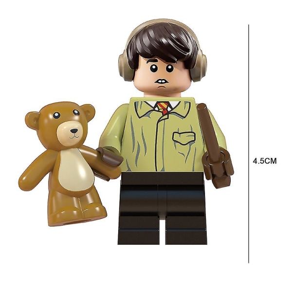 8st Harry Potter-serien minifigurer byggklossar kit, monterade mini actionfigurer Leksaker Set Presenter för barn fans null none