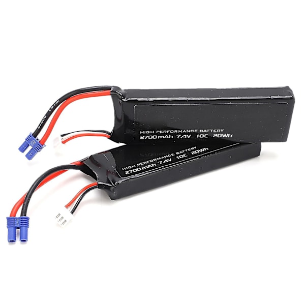 Hubsan H501 RC Quadcopter Flygplan Drone Reservdel 7.4V 2700mAh Lipo Batteri (2st/lot) null none