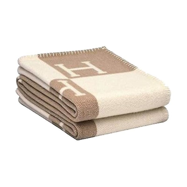 Newwool Cashmere Pläd filtar Kudde Soffa Sängkläder Sjal Julpresent Grey