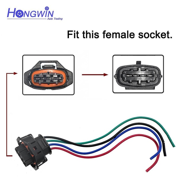 Kartsensor grenrör Absolut laddtryckskontakt för Opel Daewoo Chevrolet Kia Rio 5wy2501a 215810007600 90173 0k30e18211a X10 Connector