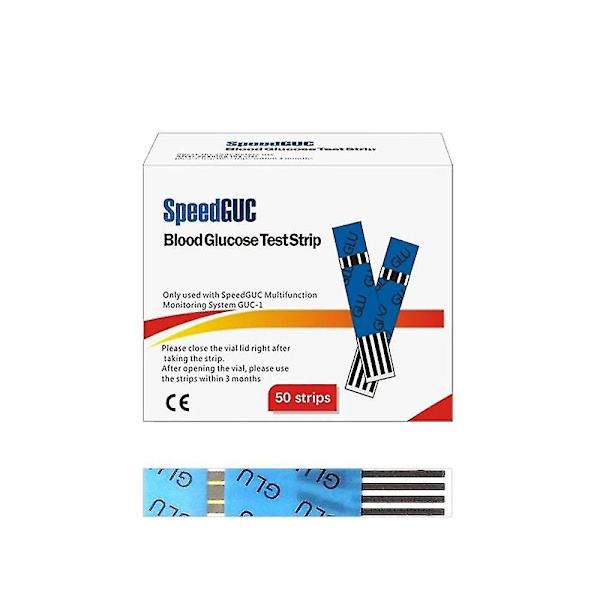 Speedguc urinsyratestremsor Kolesteroltestremsor Blodsockertestremsor-sswyv cholesterol 10pcs