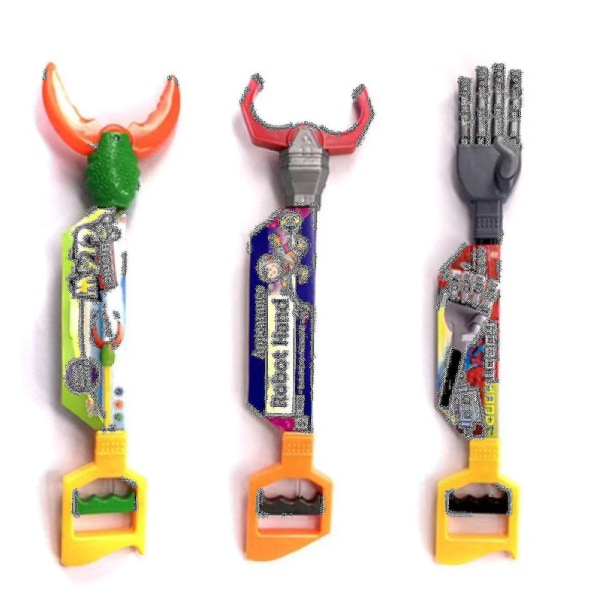 Sinknap Grabber Toy Creative Magic Props Lättvikts Early Learning Grabber Toy för hemmet Random Color Long Crab Claw