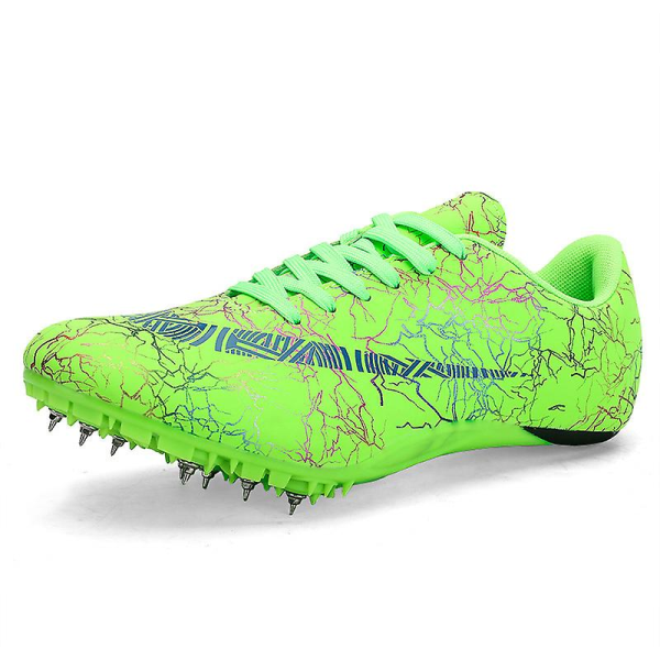 Professionella Sport Spikes Skor För Friidrott Green 36