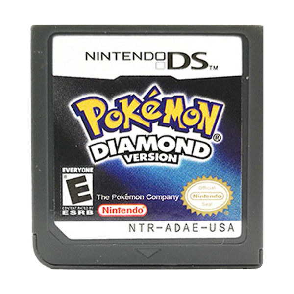 Roligt Spelkort Soul Silver Klassisk Barnpresent Hjärta Guld För 3DS DSi DS Lite NDS Diamond