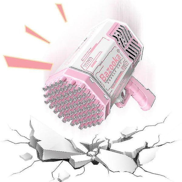 Bubbe Machine Diy Bubbe Bazooka 69 Hoe Outdoor Bubbeyun Skapa en romantisk atmosfär pink