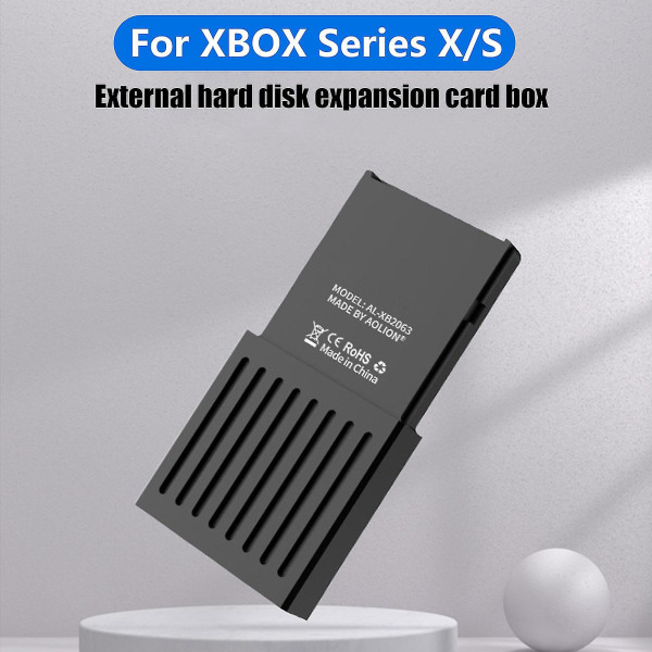 Bärbara 1 Tb externa Solid State-enheter Passar för Xbox Series X/s, Extern värdhårddiskkonverteringsbox M.2 Expansionskortlåda 32g Bandwi null none