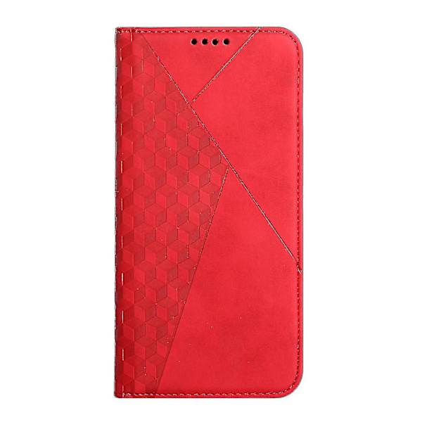 Ny kompatibel med Samsung Galaxy S21 Plus 5g phone case Premium cover Magnetisk läder Folio Etui Coque - Röd null none